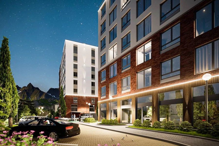 Продажа новостроек по ценам застройщика в Крыму ЖК Континент г.Алушта